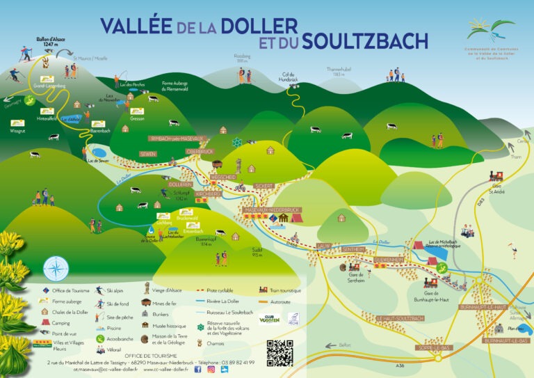 Carte touristique